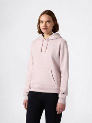 Champion Bluza w kolorze jasnoróżowym rozmiar: M. Różowe bluzy Champion, m, bez wzorów, z bawełny, z kapturem. Za 180.06 zł.