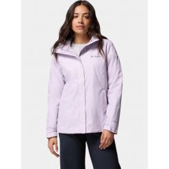 Płaszcz Przeciwdeszczowy Damski Columbia Arcadia II. Fioletowe płaszcze Columbia, bez wzorów, bez kaptura. Za 429.00 zł.
