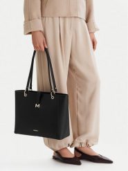 MEXX Torebka CEO-MEXX-B-005-09 Czarny. Czarne shopper Mexx, bez wzorów, z materiału, bez dodatków. Za 219.99 zł.