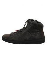Think! Skórzane sneakersy w kolorze czarnym rozmiar: 43. Czarne trampki Think!, bez wzorów, za kostkę, bez zapięcia. Za 385.45 zł.