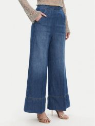 PINKO Jeansy New Paolina 104823 A2GQ Niebieski Wide Leg. Niebieskie jeansy Pinko, bez wzorów. Za 699.99 zł.