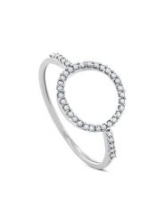 OR Carats Złoty pierścionek z topazami rozmiar: 56. Szare pierścionki OR Carats, z topazem, złote. Za 565.99 zł.