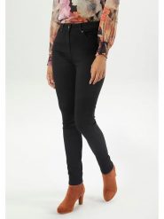 Aniston Dżinsy - Skinny fit - w kolorze czarnym rozmiar: 36. Czarne jeansy Aniston, bez wzorów, z podwyższonym stanem. Za 125.95 zł.