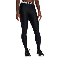 Legginsy UA HeatGear® dla kobiet Under Armour Ultimate Black. Białe legginsy Under Armour, m, bez wzorów, z elastanu, z podwyższonym stanem, długie. Za 300.99 zł.