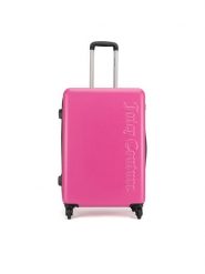 Juicy Couture Walizka średnia AEJXT4125TAB416-M Różowy. Czerwone walizki Juicy Couture, bez wzorów, średnie. Za 359.99 zł.