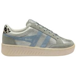 Damskie zamszowe buty sportowe Gola Superslam Blaze II. Szare obuwie sportowe Gola, z zamszu, bez zapięcia. Za 470.50 zł.