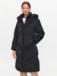 Guess Płaszcz zimowy W3BL42 WFSV2 Czarny Regular Fit. Czarne płaszcze Guess, na zimę, xl, z aplikacjami, z syntetyku, bez kaptura. Za 899.99 zł.
