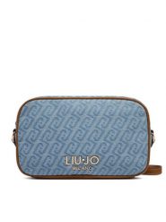 Liu Jo Torebka AA6137 T379A Niebieski. Niebieskie listonoszki Liu Jo, bez wzorów, z materiału, bez dodatków. Za 469.99 zł.