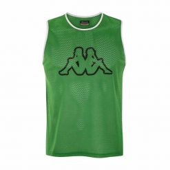 Koszule Kappa Nipola (x5). Zielone koszule Kappa, l, bez wzorów, sportowe, bez kołnierzyka, bez ramiączek. Za 205.00 zł.