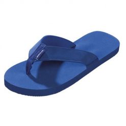 Beco Urban japonki unisex ciemny niebieski. Niebieskie klapki 47 Brand, bez wzorów, bez obcasa. Za 183.99 zł.