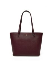 LAUREN RALPH LAUREN Torebka 431924351014 Bordowy. Czerwone torebki klasyczne Lauren Ralph Lauren, bez wzorów, ze skóry, bez dodatków. Za 699.99 zł.