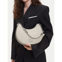 Torebka KARL LAGERFELD. Białe torebki klasyczne KARL LAGERFELD, bez wzorów, bez dodatków. Za 719.99 zł.