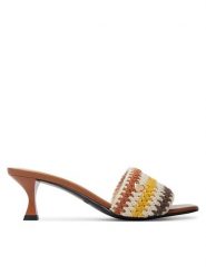 LOVE MOSCHINO Klapki JA28225G0OJQA20A Kolorowy. Klapki Love Moschino, bez wzorów, z materiału, bez obcasa. Za 919.99 zł.