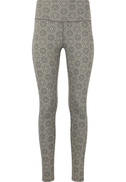 Legginsy do jogi Athlecia Geometric Printed. Szare legginsy Athlecia, bez wzorów, z materiału, z podwyższonym stanem, długie. Za 199.99 zł.