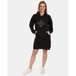 Damska bluza/sukienka sportowa Kilpi HEYDEN-W. Czarne bluzy Kilpi, s, bez wzorów, bez kaptura. Za 207.23 zł.