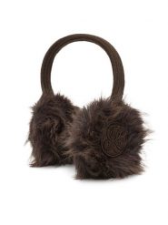 Juicy Couture Nauszniki JCAWH225714 Brązowy. Brązowe rękawiczki Juicy Couture, bez wzorów, z materiału. Za 179.99 zł.