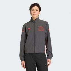 Bluza Dresowa Audi Revolut F1 Team Mechanics. Czarne bluzy Adidas, s, bez wzorów, z dresówki, bez kaptura. Za 479.00 zł.