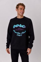 Bluza Powder Club. Białe bluzy OOSC, l, bez wzorów, z bawełny, bez kaptura. Za 294.99 zł.