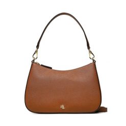 Torebka LAUREN RALPH LAUREN. Brązowe torebki klasyczne Lauren Ralph Lauren, bez wzorów, bez dodatków. Za 939.99 zł.