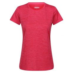 Koszulka damska Regatta Fingal Edition. Czerwone bluzki Regatta, bez wzorów, casualowe, bez kołnierzyka, bez ramiączek. Za 101.00 zł.