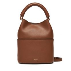 Torebka Furla. Brązowe torebki klasyczne Furla, bez wzorów, bez dodatków. Za 1,599.00 zł.