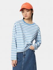 Marc O'Polo Denim Bluzka 441 2159 52019 Niebieski Regular Fit. Niebieskie bluzki Marc O'Polo DENIM, s, bez wzorów, z bawełny, bez kołnierzyka, bez ramiączek. Za 179.99 zł.
