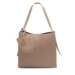 Torebka Beverly Hills Polo Club. Brązowe torebki klasyczne Beverly Hills Polo Club, bez wzorów, bez dodatków. Za 229.99 zł.