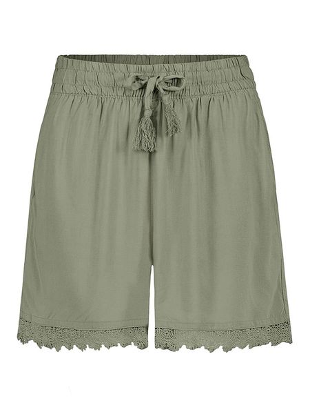 Sublevel Szorty w kolorze oliwkowym rozmiar: XS. Brązowe szorty Sublevel, bez wzorów, z wiskozy. Za 55.95 zł.