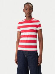 Tommy Jeans T-Shirt DW0DW21834 Czerwony Regular Fit. Czerwone t-shirty Tommy Jeans, m, bez wzorów, z bawełny, bez kołnierzyka, bez ramiączek. Za 149.99 zł.