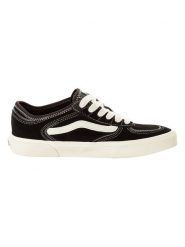 Vans Skórzane sneakersy "Rowley Classic" w kolorze czarnym rozmiar: 36. Czarne trampki Vans, bez wzorów, bez zapięcia. Za 180.49 zł.