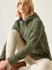 Regatta Bluza "Bayletta" w kolorze khaki rozmiar: 48. Brązowe bluzy Regatta, bez wzorów, z bawełny, bez kaptura. Za 91.56 zł.