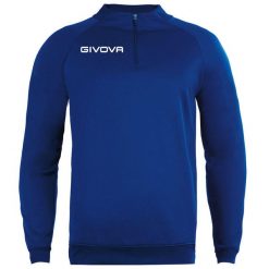 Bluza piłkarska dla dorosłych Givova Maglia Tecnica niebieska. Niebieskie bluzy sportowe Givova, m, bez wzorów, bez kaptura. Za 67.70 zł.