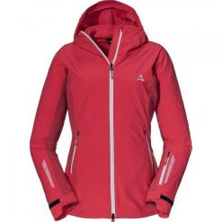 Kurtka damska Schoffel Miara Softshell. Czerwone kurtki narciarskie Schöffel, l, bez wzorów, z softshellu, bez kaptura, narciarskie. Za 470.00 zł.