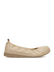 Lasocki Baleriny CEO-WI23-LYLA-01 Beżowy. Brązowe baleriny Lasocki, bez wzorów, ze skóry, bez obcasa. Za 199.99 zł.