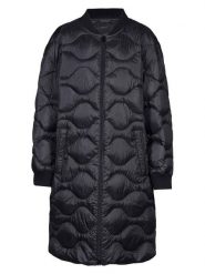 Herrlicher Płaszcz pikowany w kolorze czarnym rozmiar: S. Czarne płaszcze Herrlicher, s, bez wzorów, bez kaptura. Za 217.99 zł.