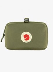 Kosmetyczka Fjallraven Farden Necessity Bag - green. Zielone kufry i kosmetyczki Fjällräven, bez wzorów, z nylonu, bez dodatków. Za 251.89 zł.