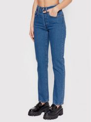 Levi's® Jeansy 501® Crop 36200-0225 Niebieski Cropped Fit. Niebieskie jeansy s, bez wzorów. Za 379.99 zł.