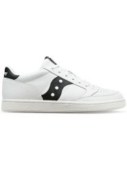 Saucony Skórzane sneakersy w kolorze biało-czarnym rozmiar: 40. Białe trampki Saucony, bez wzorów, bez zapięcia. Za 259.13 zł.
