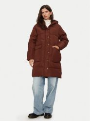 Lee Płaszcz zimowy 112355178 Brązowy Relaxed Fit. Brązowe płaszcze Lee, na zimę, l, bez wzorów, z syntetyku, bez kaptura. Za 519.00 zł.