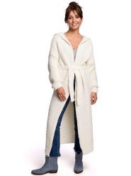 Be Wear Kardigan w kolorze kremowym rozmiar: onesize. Brązowe kardigany Be Wear, bez wzorów, z tkaniny. Za 344.45 zł.