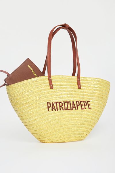 Torebka damska koszyk PATRIZIA PEPE. Torebki klasyczne Patrizia Pepe, bez wzorów, bez dodatków. W wyprzedaży za 1,049.25 zł.