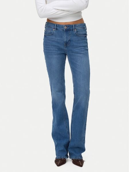 Vero Moda Jeansy Flash 10342007 Niebieski Flared Fit. Niebieskie jeansy Vero Moda, m, bez wzorów. Za 143.99 zł.