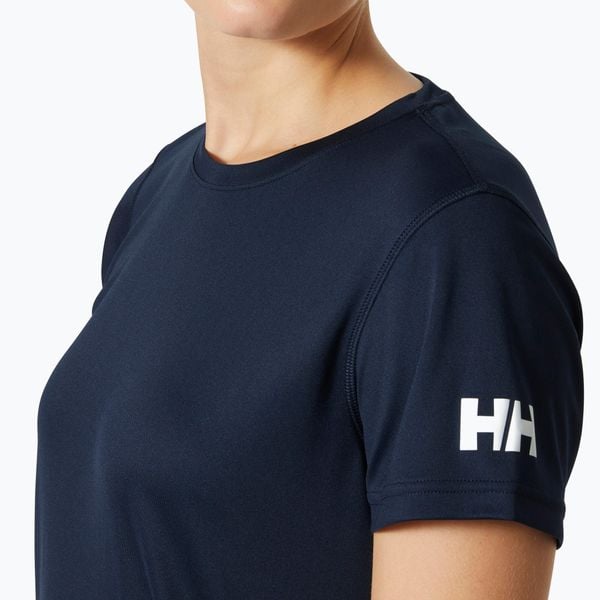 Koszulka damska Helly Hansen HH Tech 2.0. Niebieskie bluzki Helly Hansen, bez wzorów, sportowe, bez kołnierzyka, bez ramiączek. Za 94.99 zł.