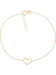 L instant d Or Złota bransoletka "Coeur joli" z elementem ozdobnym rozmiar: onesize. Żółte bransoletki L instant d Or, złote. Za 342.60 zł.