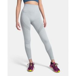 Damskie legginsy bezszwowe Kilpi SEAMIO-W. Szare legginsy Kilpi, xs, bez wzorów. Za 91.56 zł.