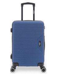 BlueStar Walizka "Wagram" w kolorze niebieskim - 37,5 x 56,5 x 23 cm rozmiar: onesize. Niebieskie walizki BlueStar, bez wzorów. Za 152.99 zł.