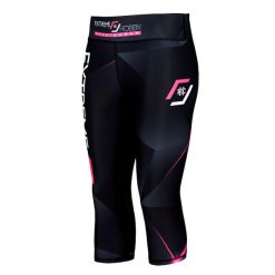 Legginsy sportowe damskie EXTREME HOBBY MT SPORT 3/4. Czerwone legginsy EXTREME HOBBY, s, bez wzorów, z elastanu. Za 179.00 zł.