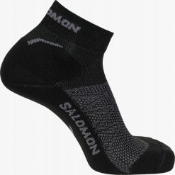 Skarpety sportowe do biegania Salomon Speedcross Ankle. Czarne skarpety Salomon, bez wzorów. Za 65.00 zł.