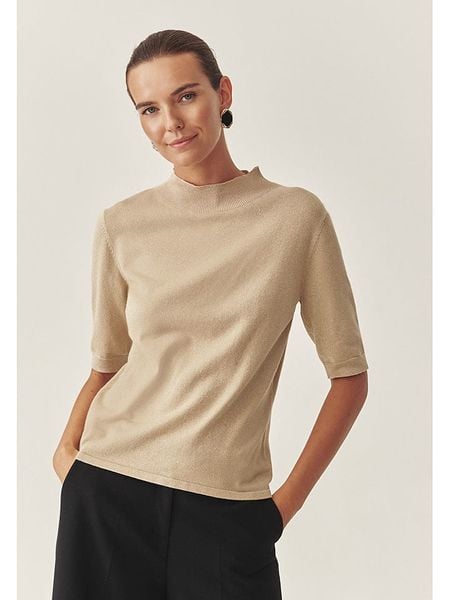 TATUUM Sweter "Lulu" w kolorze beżowym rozmiar: M. Brązowe swetry Tatuum, m, bez wzorów, bez ramiączek. Za 104.95 zł.