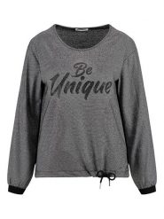 KEY LARGO Bluza "Dance" w kolorze ciemnoszarym rozmiar: M. Szare bluzy KEY LARGO, m, bez wzorów, bez kaptura. Za 52.05 zł.